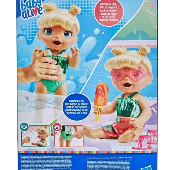 Baby Alive Sunshine Snacks - Blonde Hair nib - Picture 5 of 6